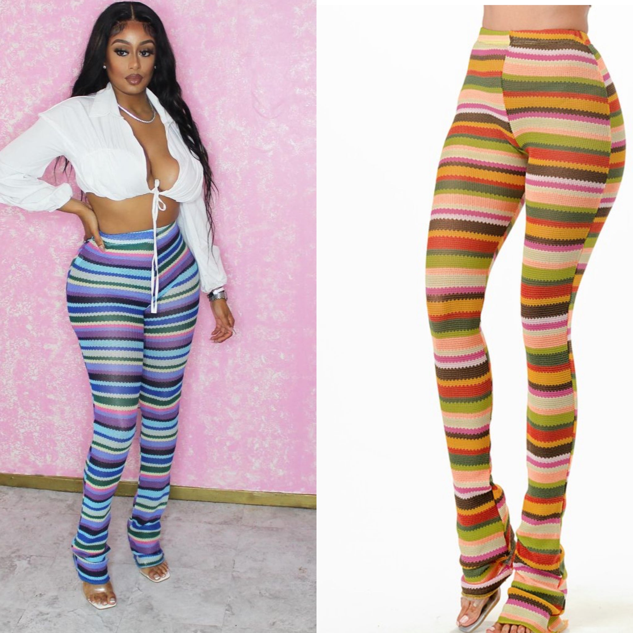 Stripe pants