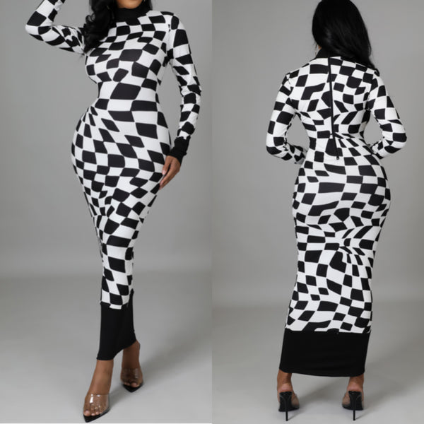 Checkmate Dress